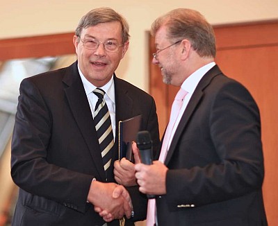 Prof. Dr. mult. Eike Lehmann und Dr. Klein